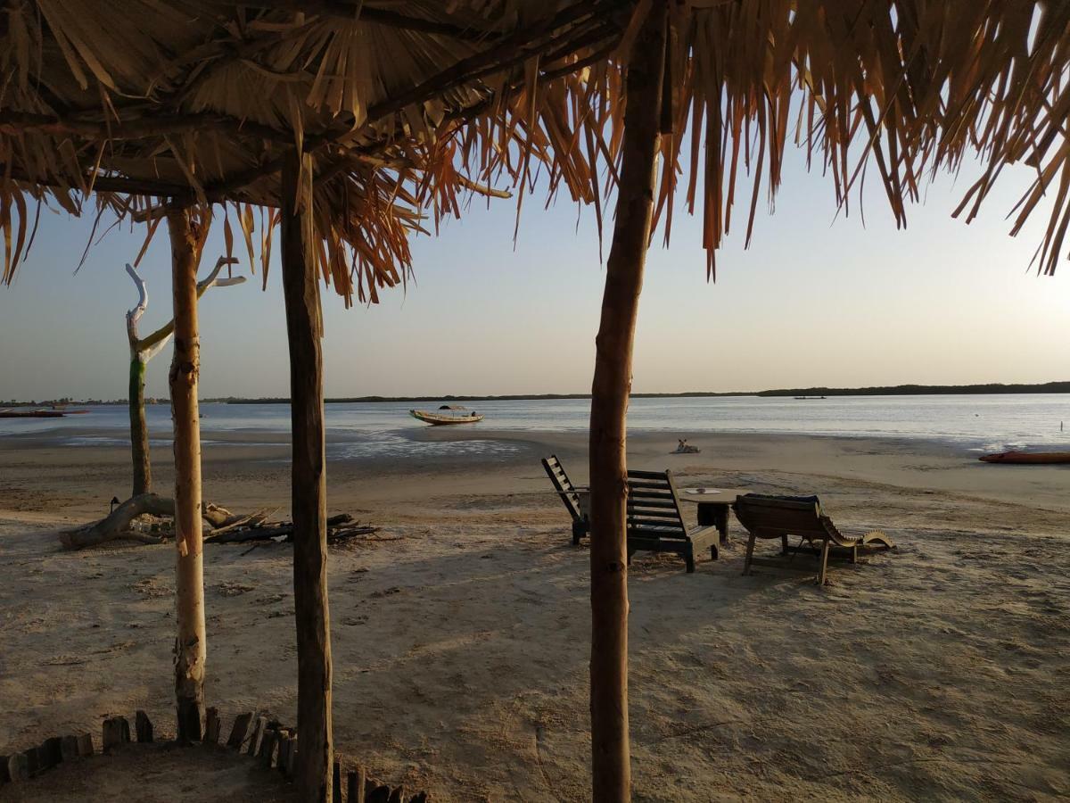 Nguel Du Saloum - Chez Abdou Et Mar Hotell Mar Lodj Exteriör bild